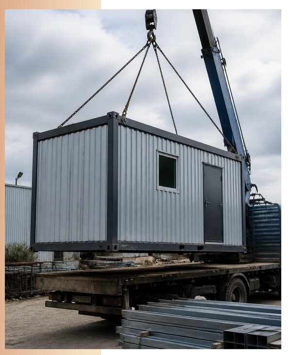 Металлические блок контейнеры на заказ и в аренду в Боровичах